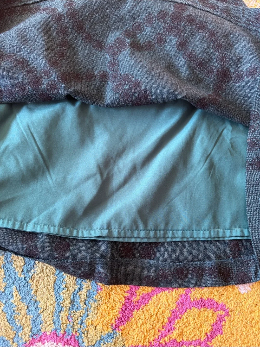 BODEN WOMENS SIZE 6 PATTERNED SKIRT